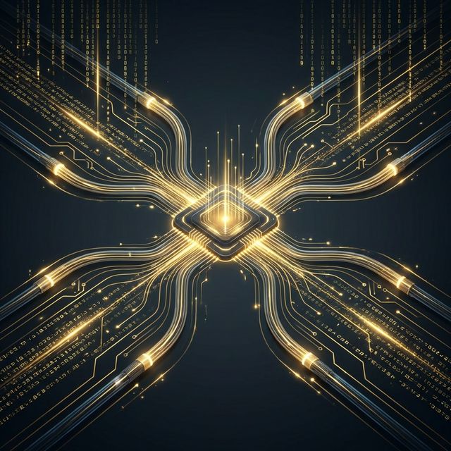 Data ingestion — multiple sources converging